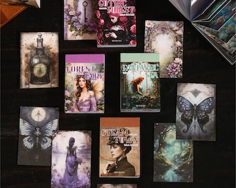 Fantastyczne naklejki Mini-Books | Naklejki do scrapbookingu, Zestaw naklejek do dziennika, Papierowe pamiątki, DIY Diary, Zestawy do dzienników śmieciowych, Naklejki dekoracyjne