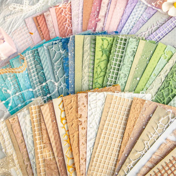 Retro Special Paper Cloud Yarn Series Mixed Material Package | Scrapbook Paper, Junk Journal, Ephemera Supplies, Craft Paper for Journaling