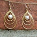 see more listings in the Gold Earrings section