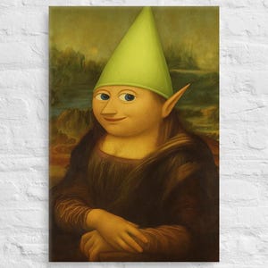 RuneScape Decor RuneScape Decoration RuneScape Gnome Child Merch OSRS Merch Old RuneScape Canvas Funny Gaming Wall Art OSRS RuneScape Gift