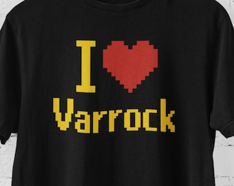 Chemise RuneScape OSRS cadeau RuneScape Old RuneScape chemise de jeu old school chemise gaming cadeau nerd t-shirt cosplay j'aime la chemise Varrock Fan Art
