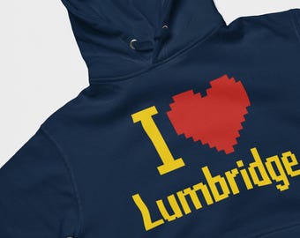 Sudadera con capucha de RuneScape, sudadera con capucha de OSRS, regalo de RuneScape, sudadera con capucha de juegos de la vieja escuela de RuneScape, regalo de nerd, sudadera con capucha de cosplay, sudadera con capucha de I Love Lumbridge, arte de fan