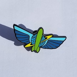 Astroblasters Inspired Enamel Pin