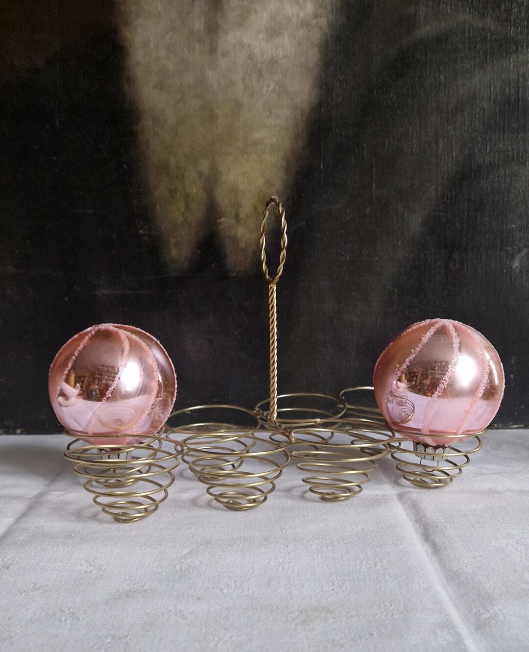Wire Egg Rack Vintage Wire Egg Holders, Wire Shelf, French Vintage Decor - Etsy