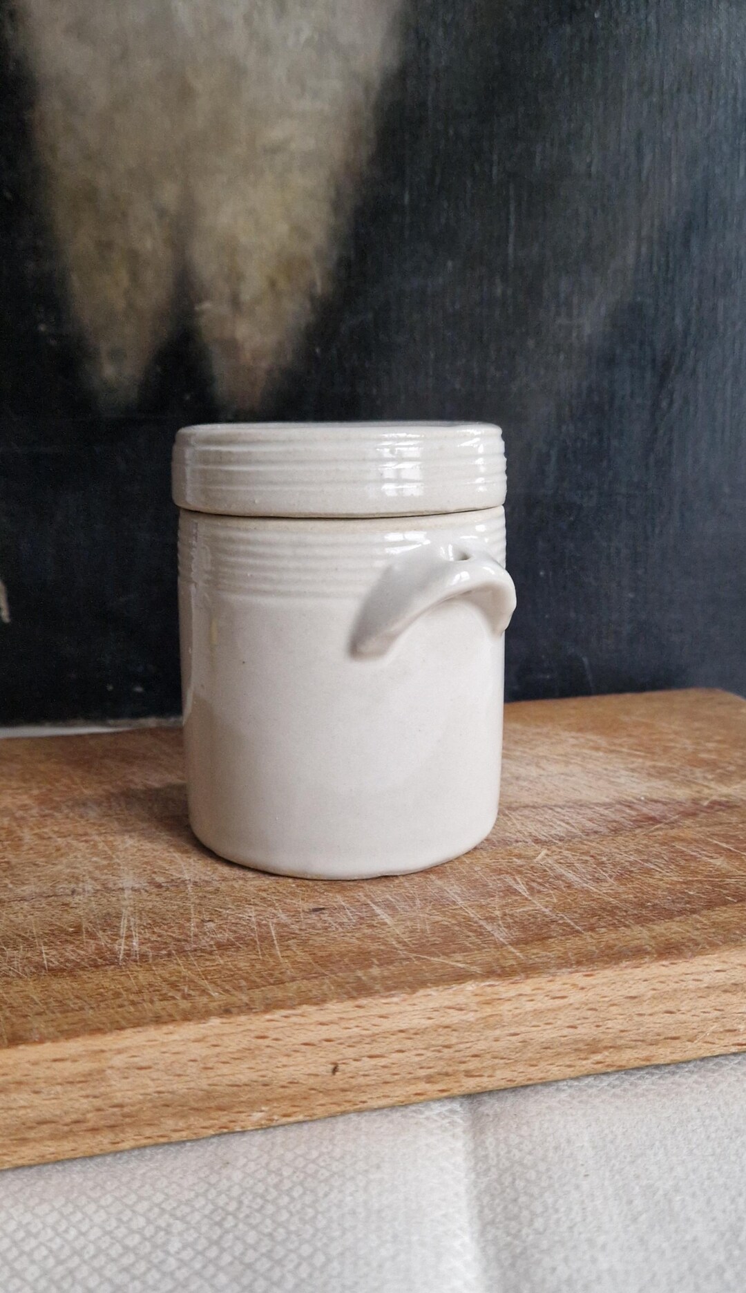 Vintage Confit Container Storage Jar French Kitchen Decor - Etsy