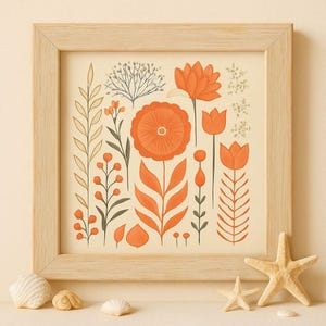 Flower Art Digital Print