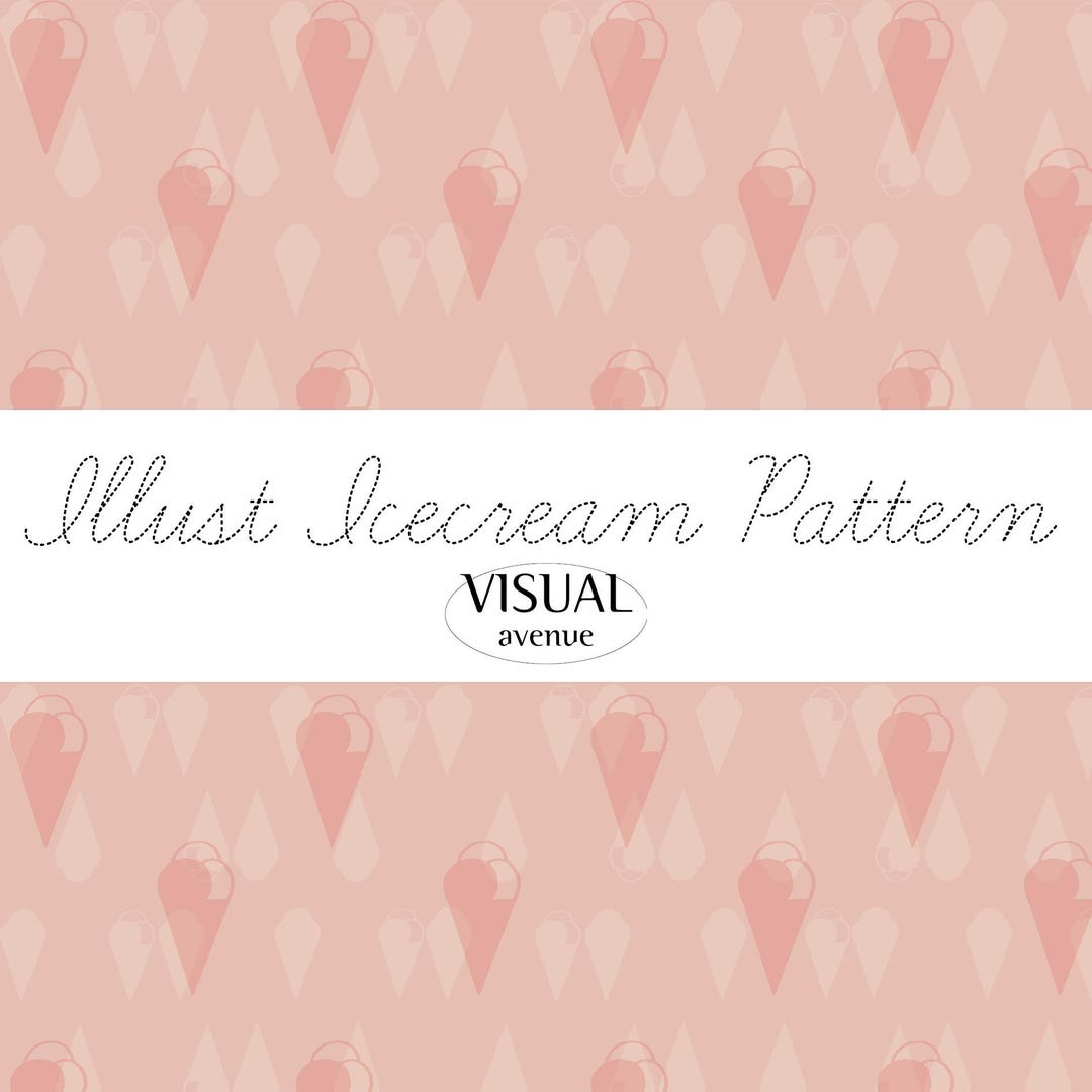Icecream A4 Size Patterns, Kids Wallpaper Fabric Graphic, Phone Case ...
