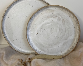 Hand crafted rustic plate