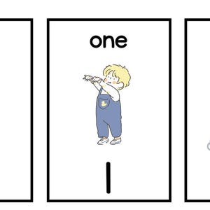 Montessori Number Flashcards 0-20: Printable Counting Cards (PDF & PNG Download)