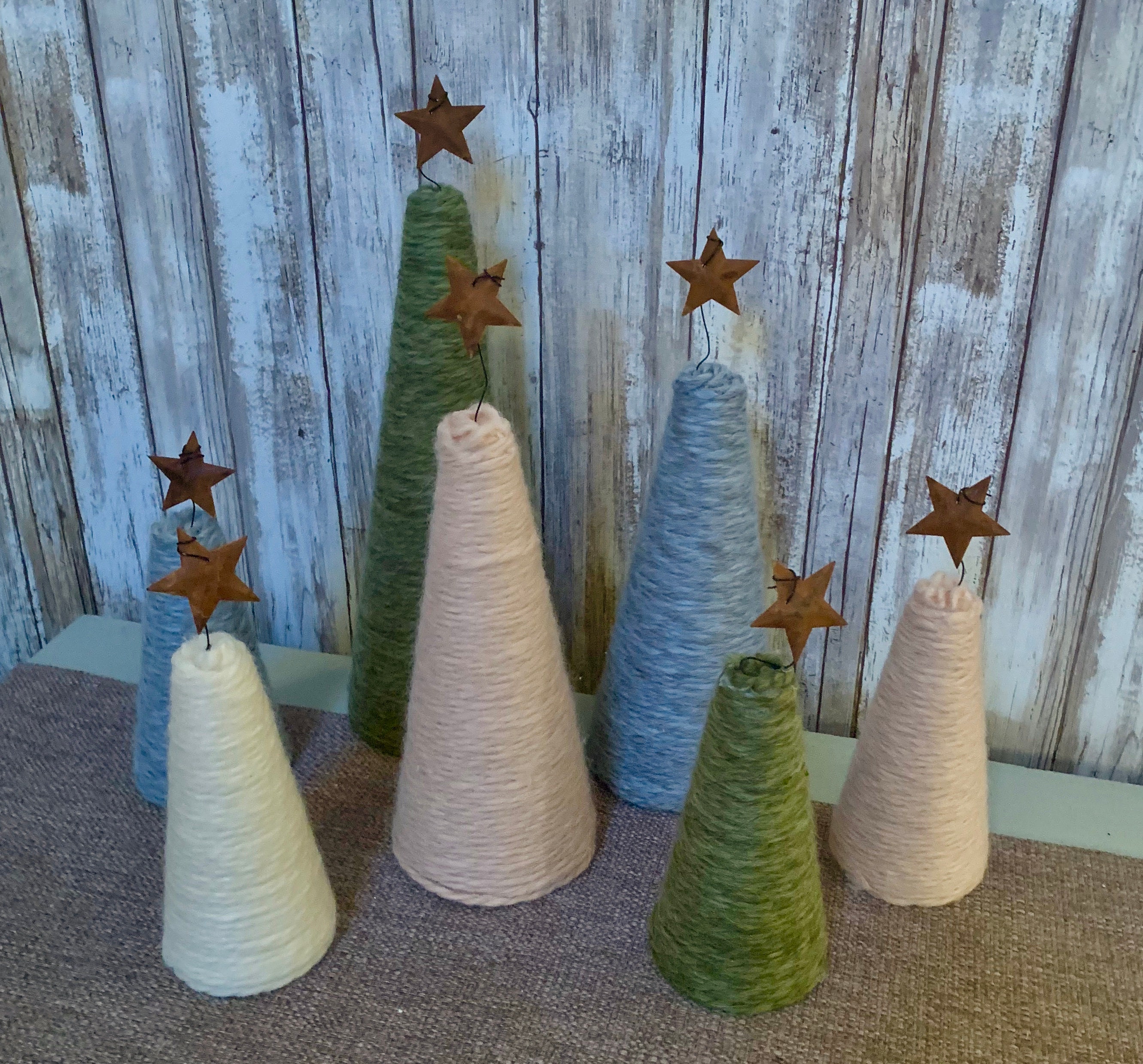 DIY Fabric Tree Decoration for Christmas • Heather Handmade