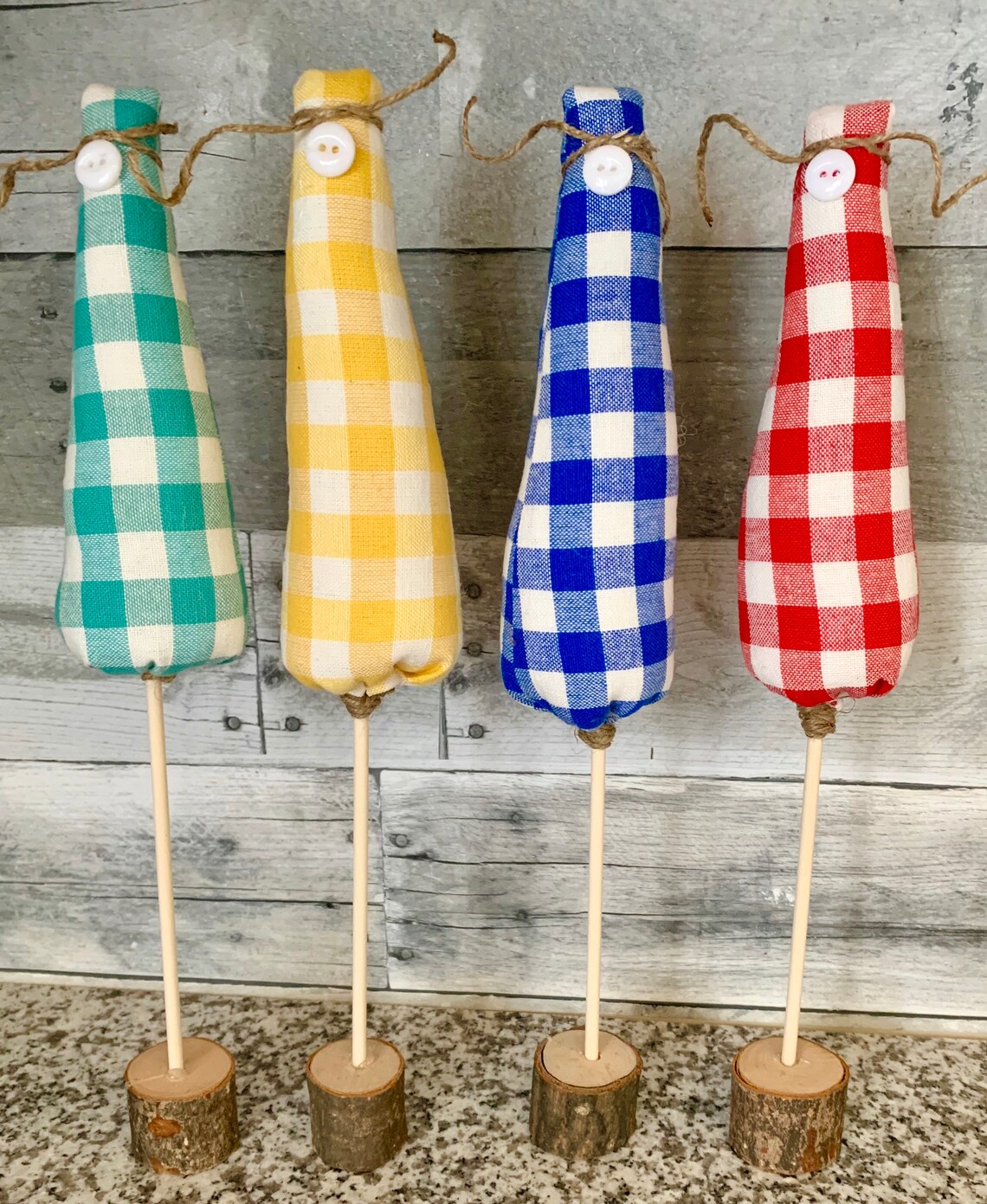 Summer Picnic Trees Gingham Fabric Trees Picnic Basket Red Etsy