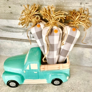 Fabric carrots- Farmhouse Easter- Easter decor- Carrot bowl filler- Set of 3- Spring decor- Primitive- Rustic carrots- Tiered tray decor