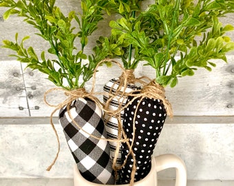 Easter Carrots, Fabric Stuffed Carrots, Farmhouse Decoration