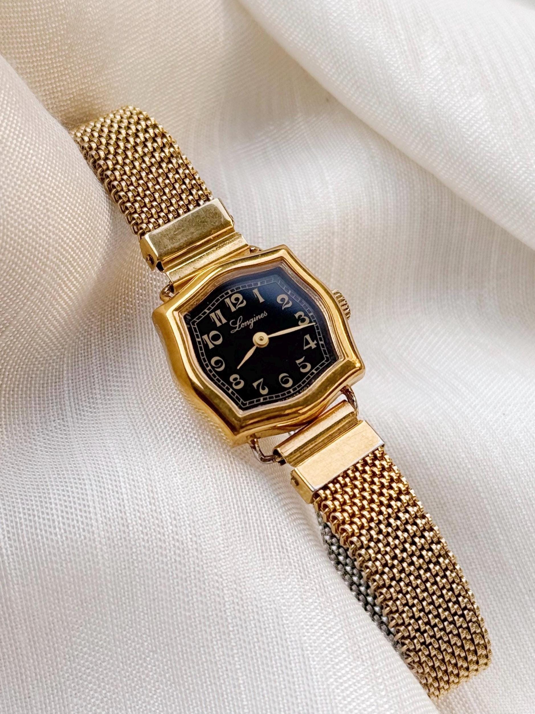 18k gold longines - Etsy 日本