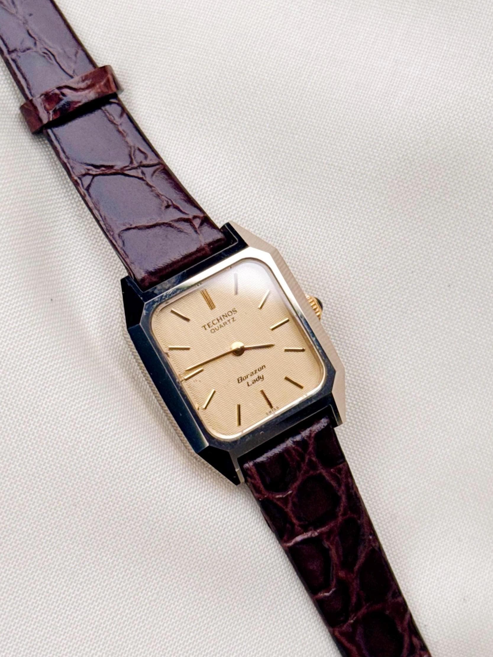 Technos Vintage Watch - Etsy