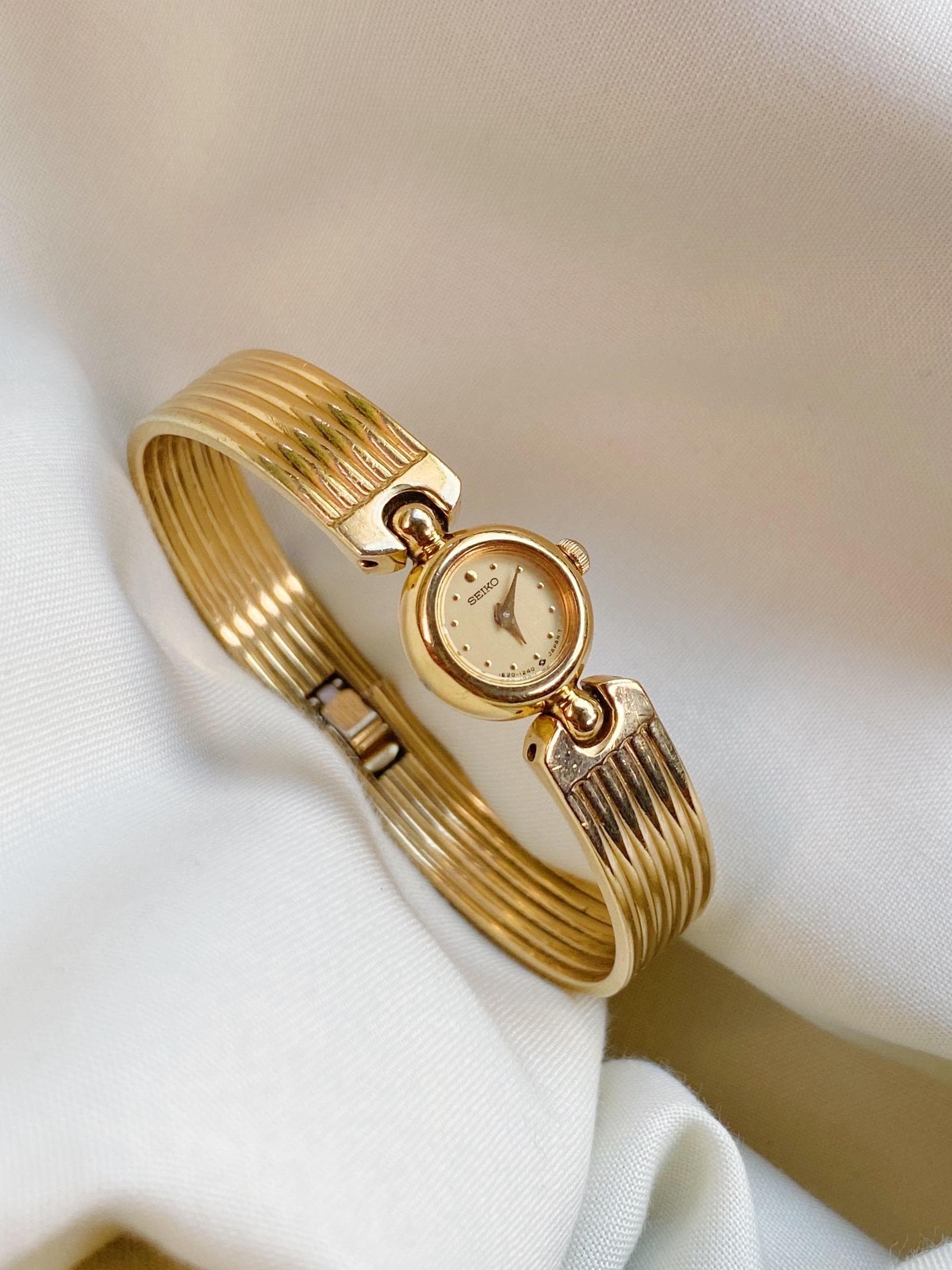 Petite Gold Watch