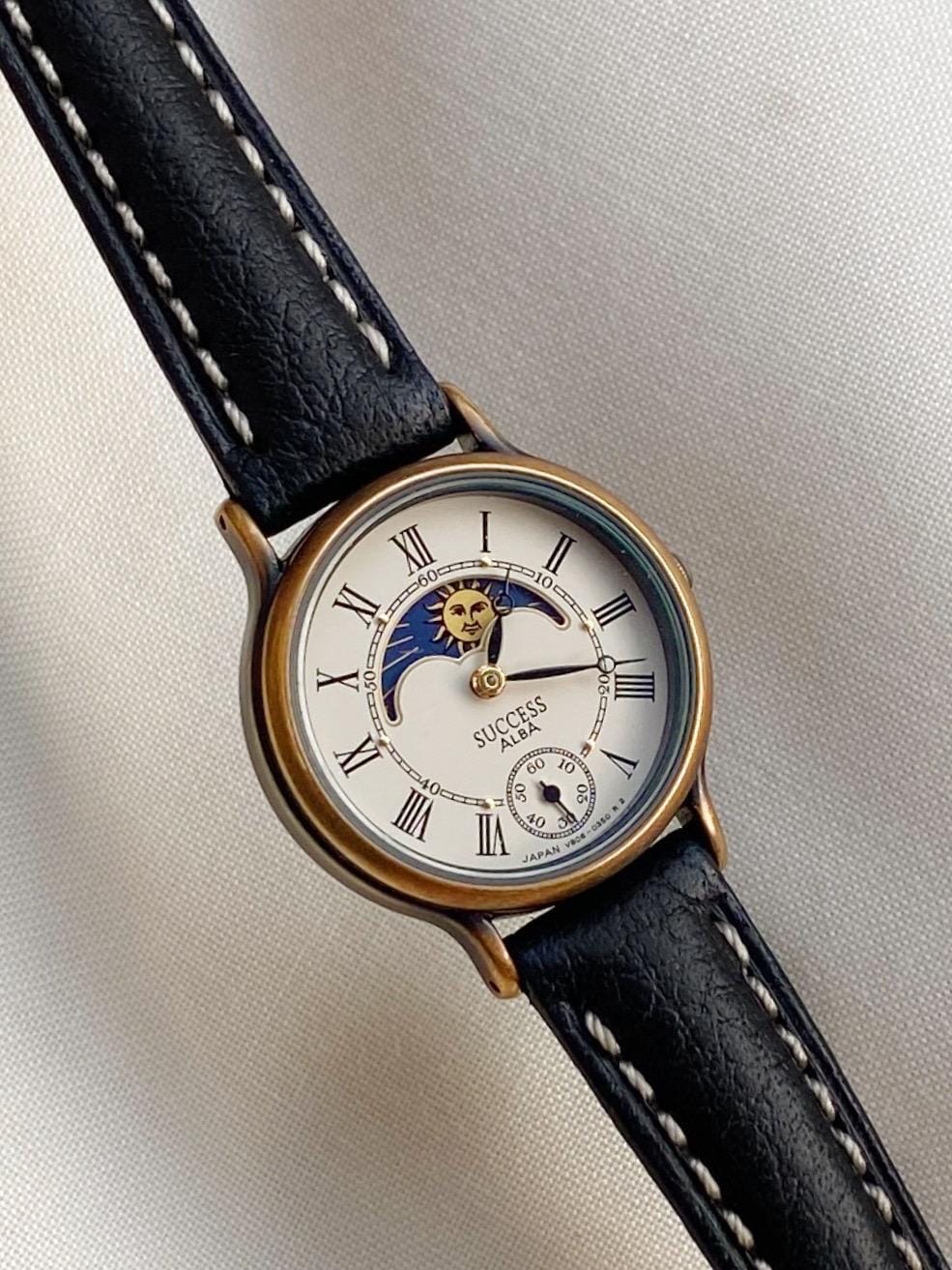 Alba Moon Seiko - Etsy