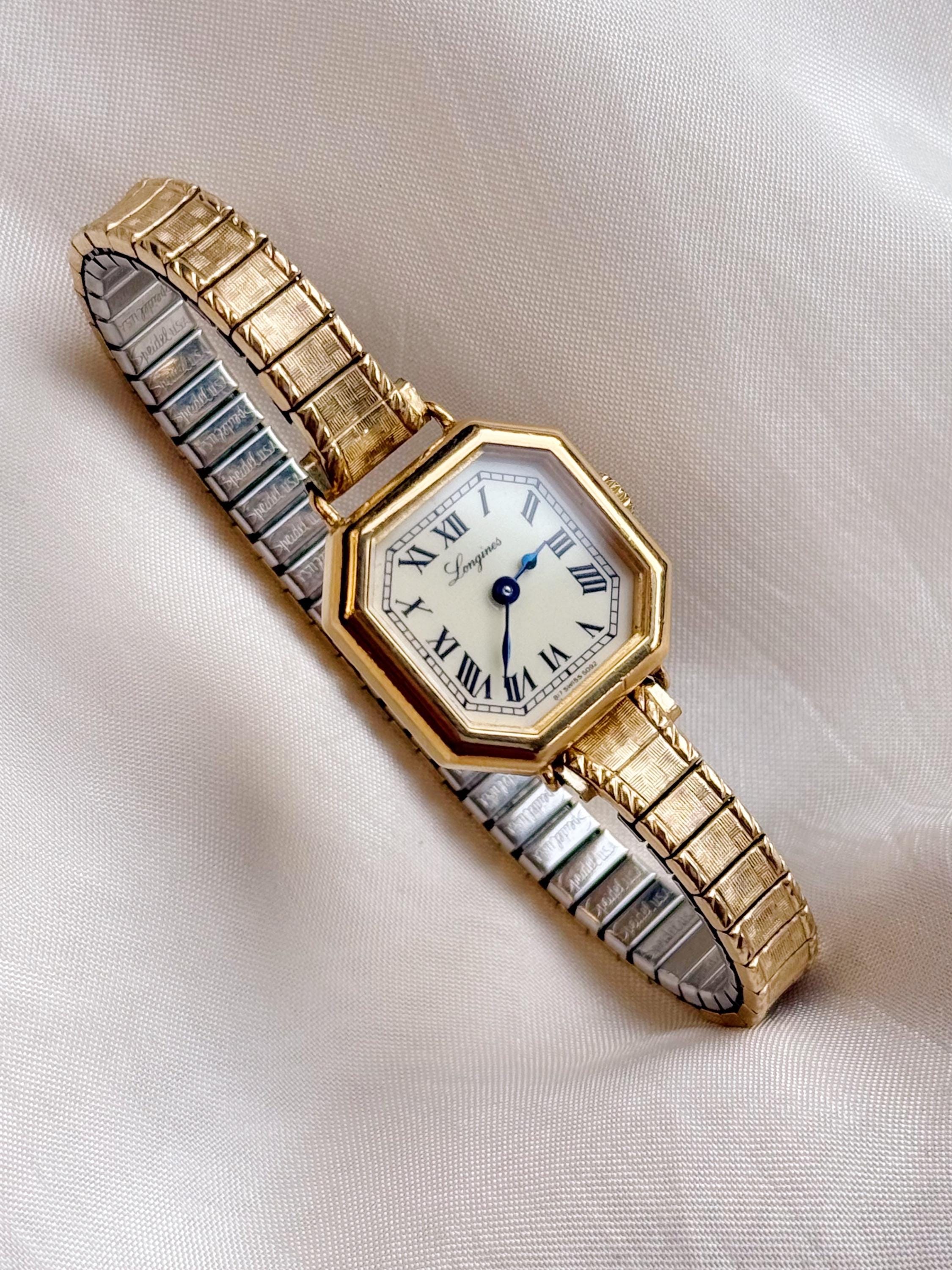 18k gold longines - Etsy 日本