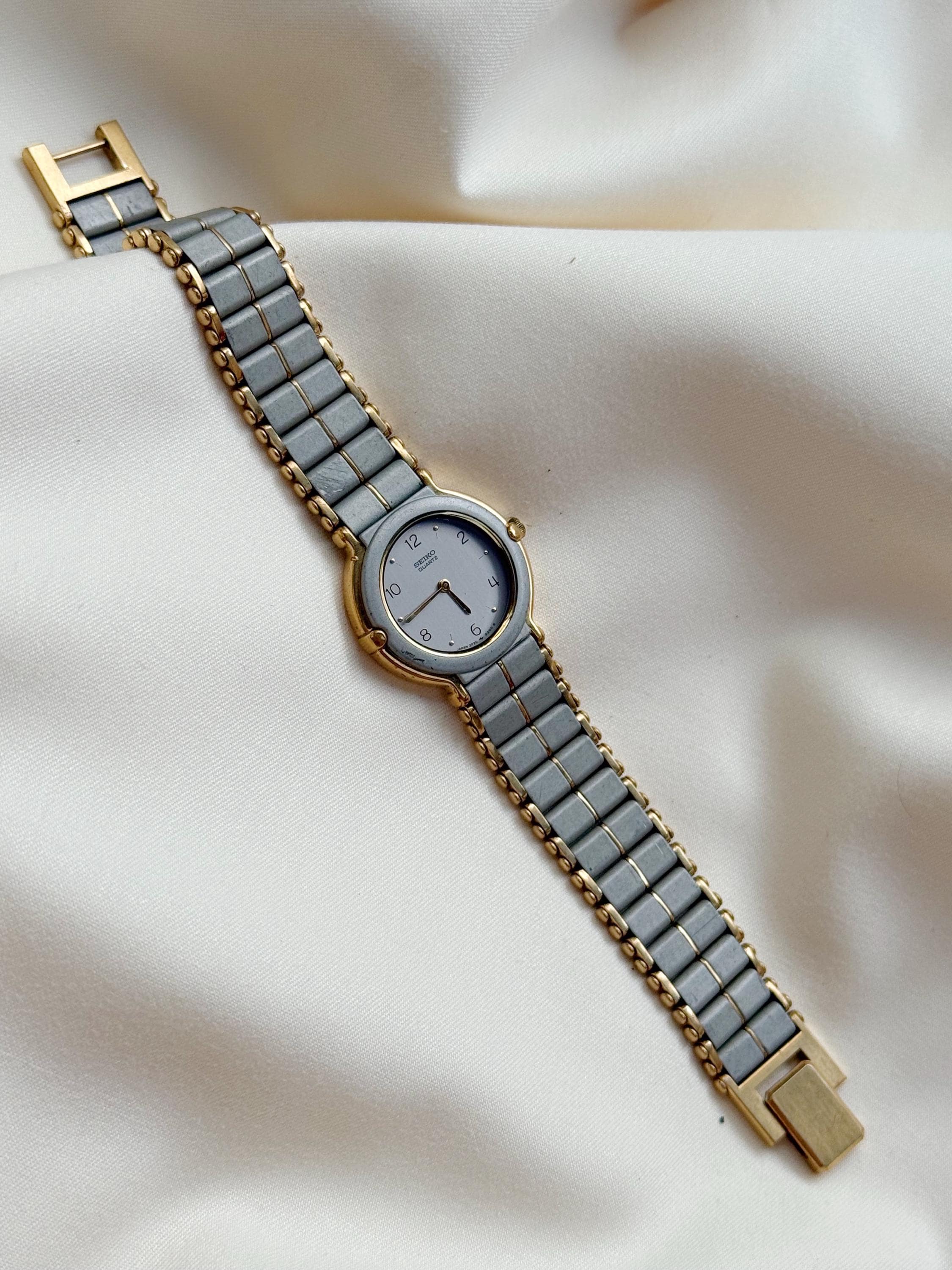 Vintage Seiko Exceline Two Tone Watch for Women - Etsy