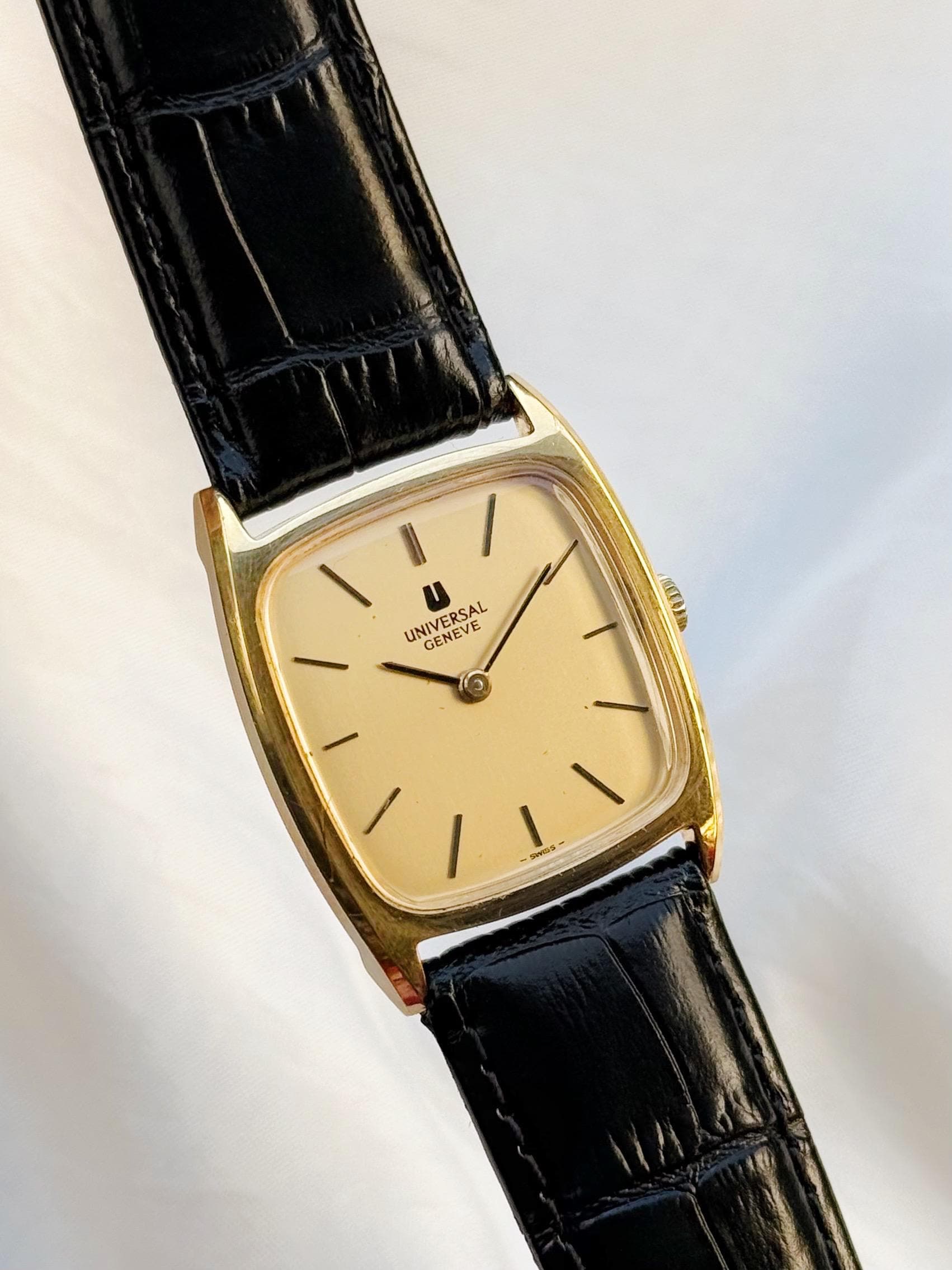 Gold Universal Geneve Watch - Etsy