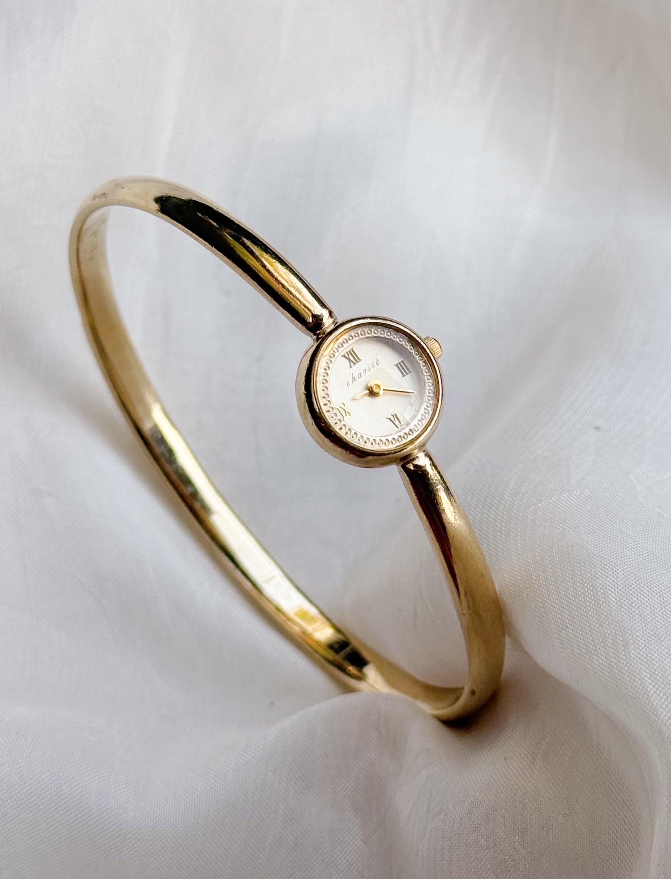 Vintage bangle watch - Etsy 日本