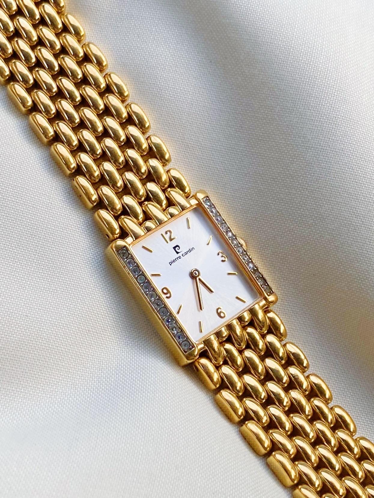 Pierre Cardin Gold Women\'s Watch MOP dial Simulated Diamond Bezel Passy Météore Ladies main image 4