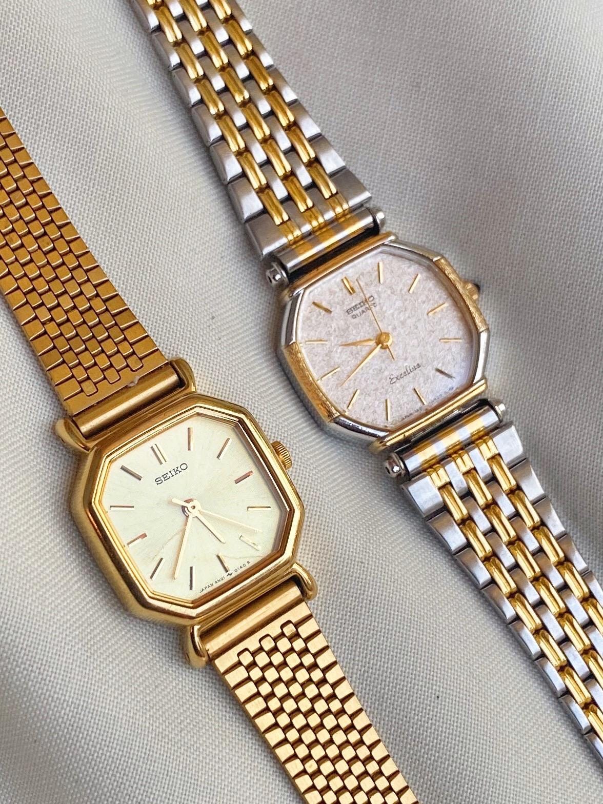 ヴィンテージ　セイコー　SEIKO　ゴールドカラー　レディース　ウォッチ SEIKO セイコー ゴールド ヴィンテージ 腕時計 レディース - メルカリ