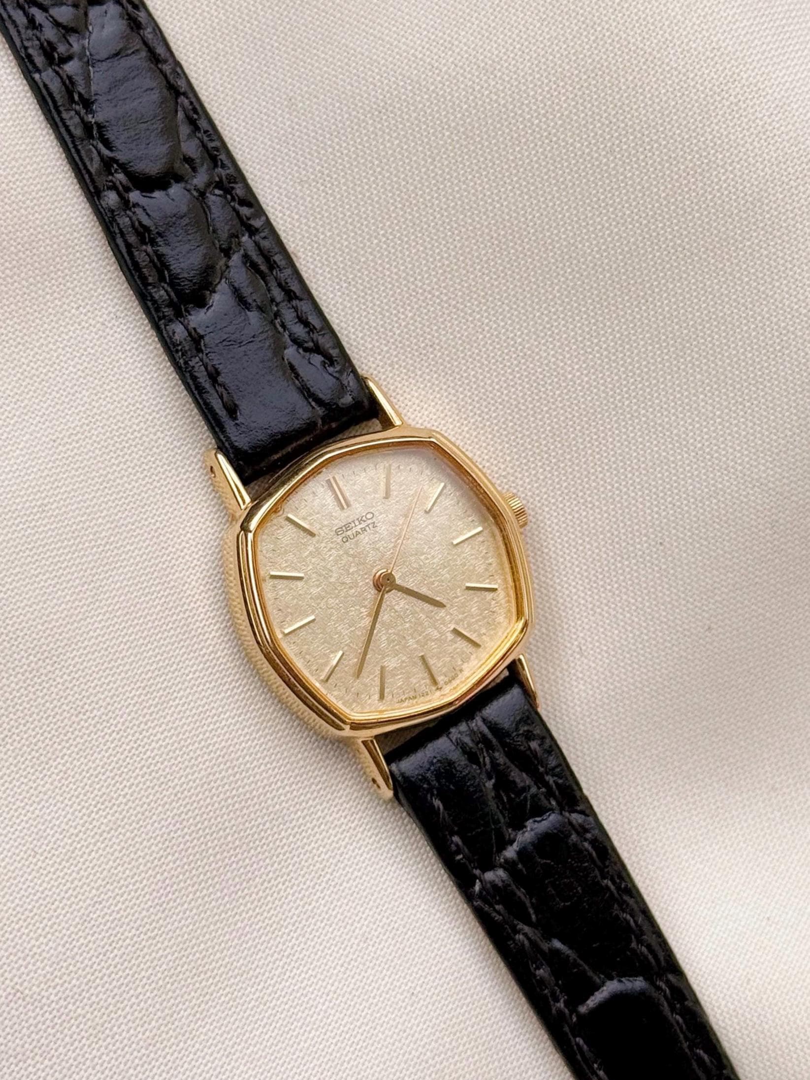 Seiko Dolce Tank Watch - Etsy