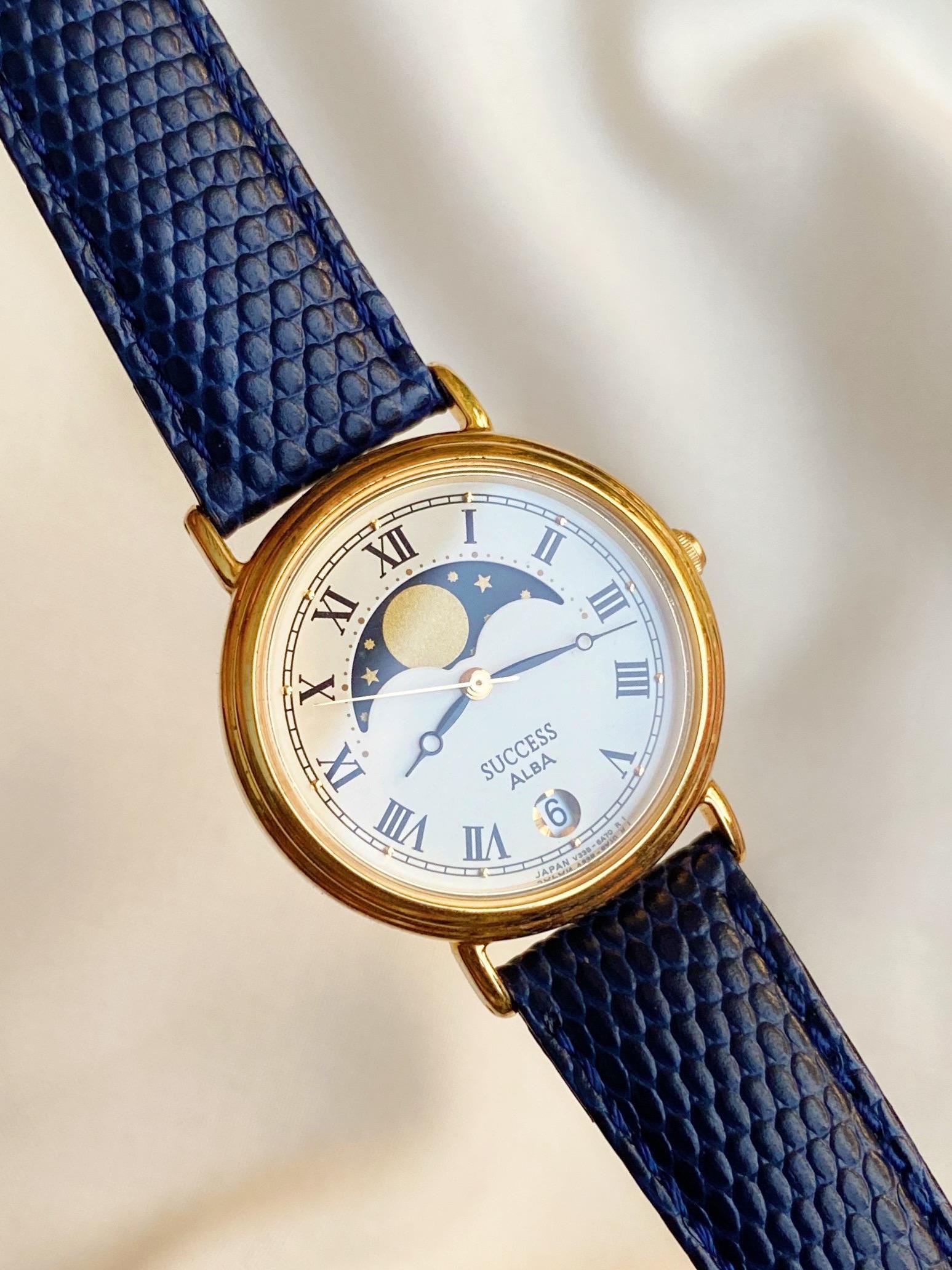 Alba Moon Seiko - Etsy