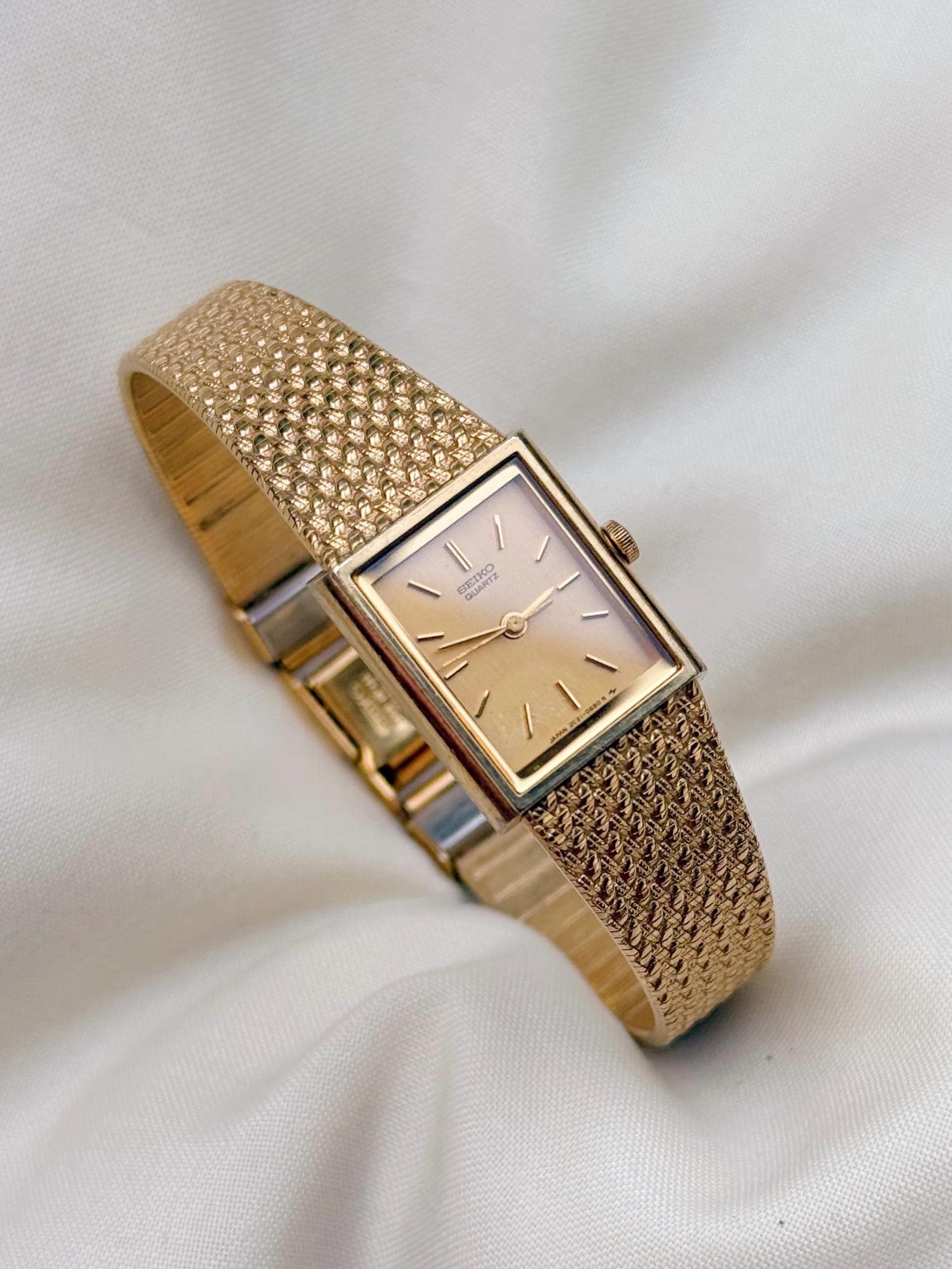 Vintage gold seiko watch women - Etsy 日本