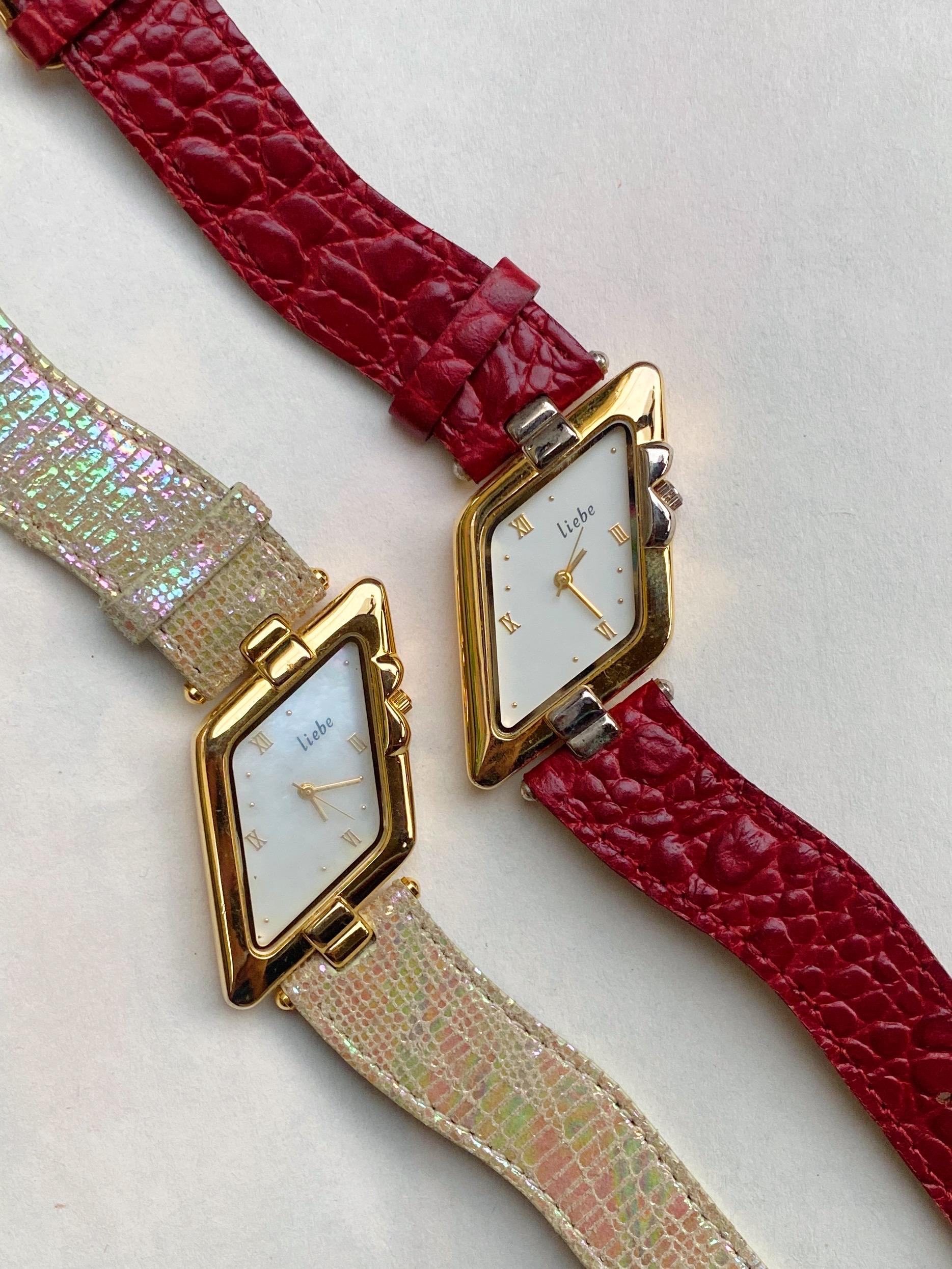 Vintage Gold Watch Women Asymmetrical - Etsy