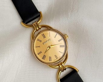 ヴィンテージ 80 年代 希少 グッチ スタック 2200 m 腕時計