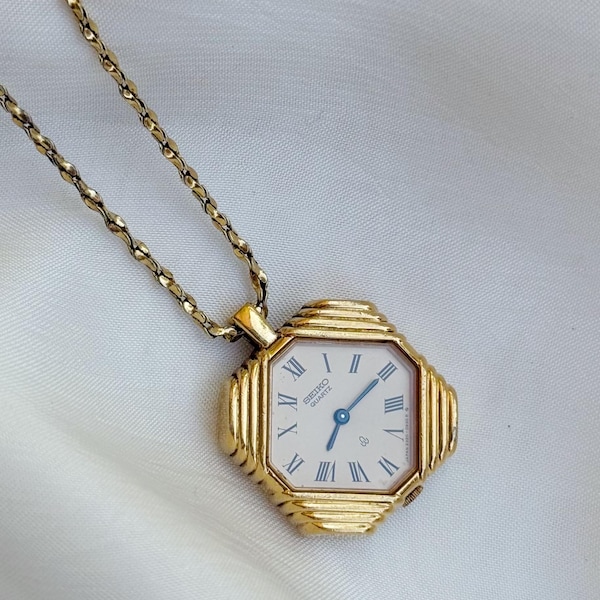 Vintage Seiko Rare Necklace watch; Pocket watch; Pendant