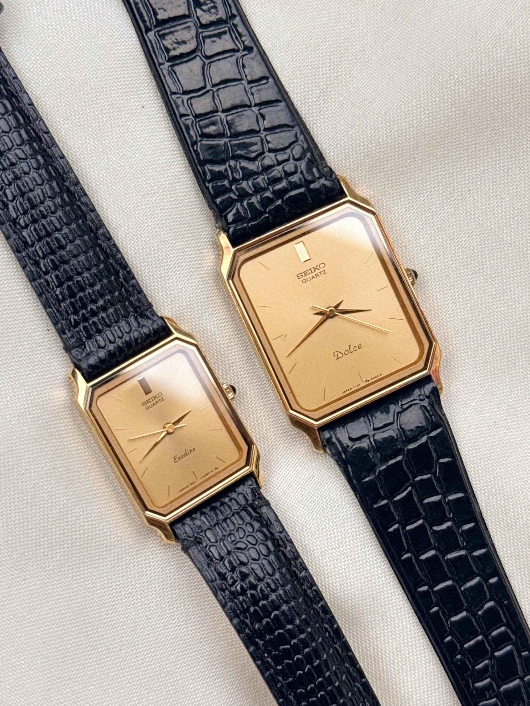 SEIKO DOLCE 18KTベゼル　7T39-6A30 Seiko Dolce Womens - Etsy