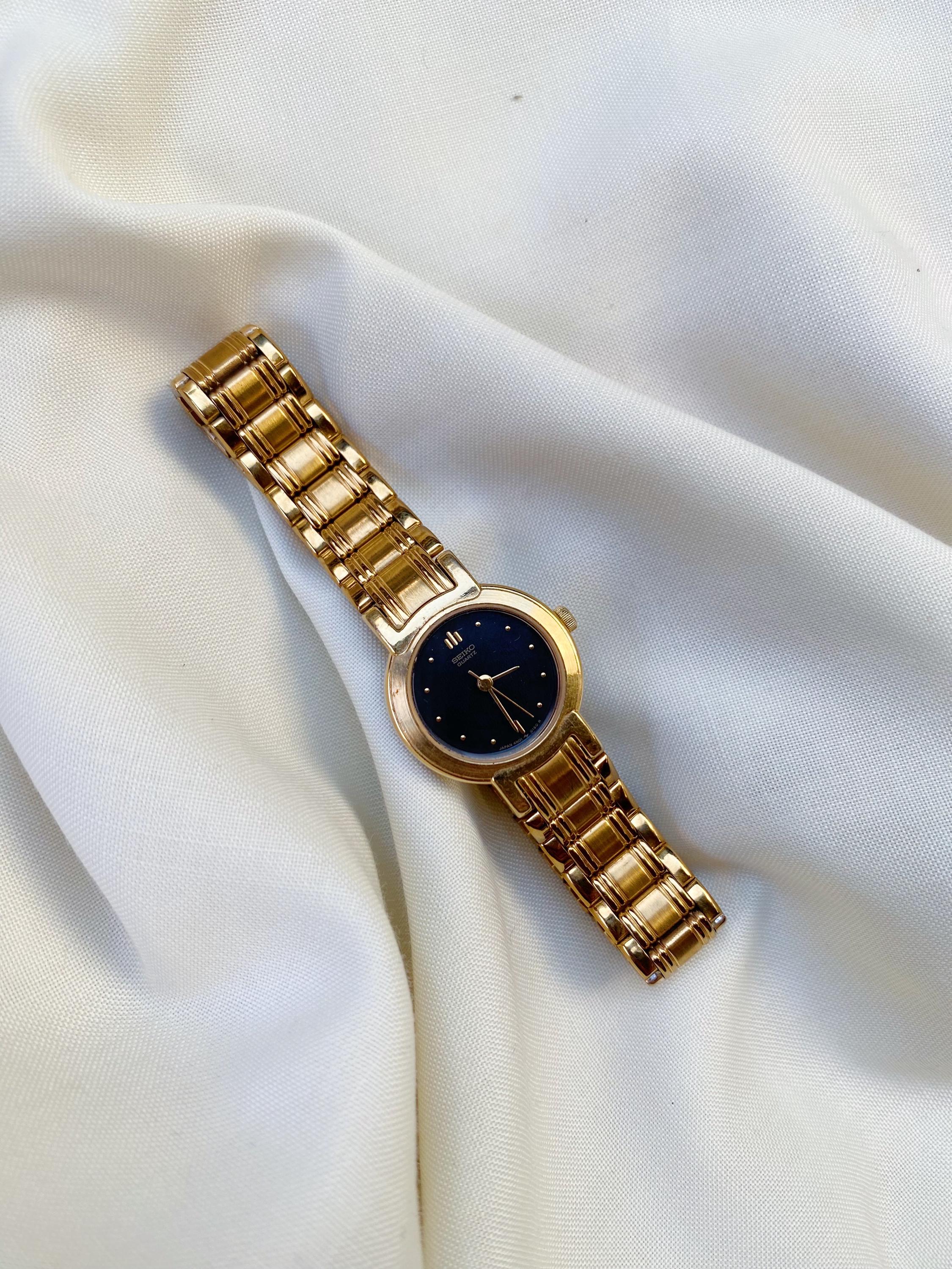 Gold vintage seiko watch band - Etsy 日本