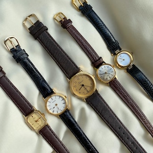 Montre Vintage Pulsar Femme - Boîtier Acier Inox - Fonctionnement Incertain