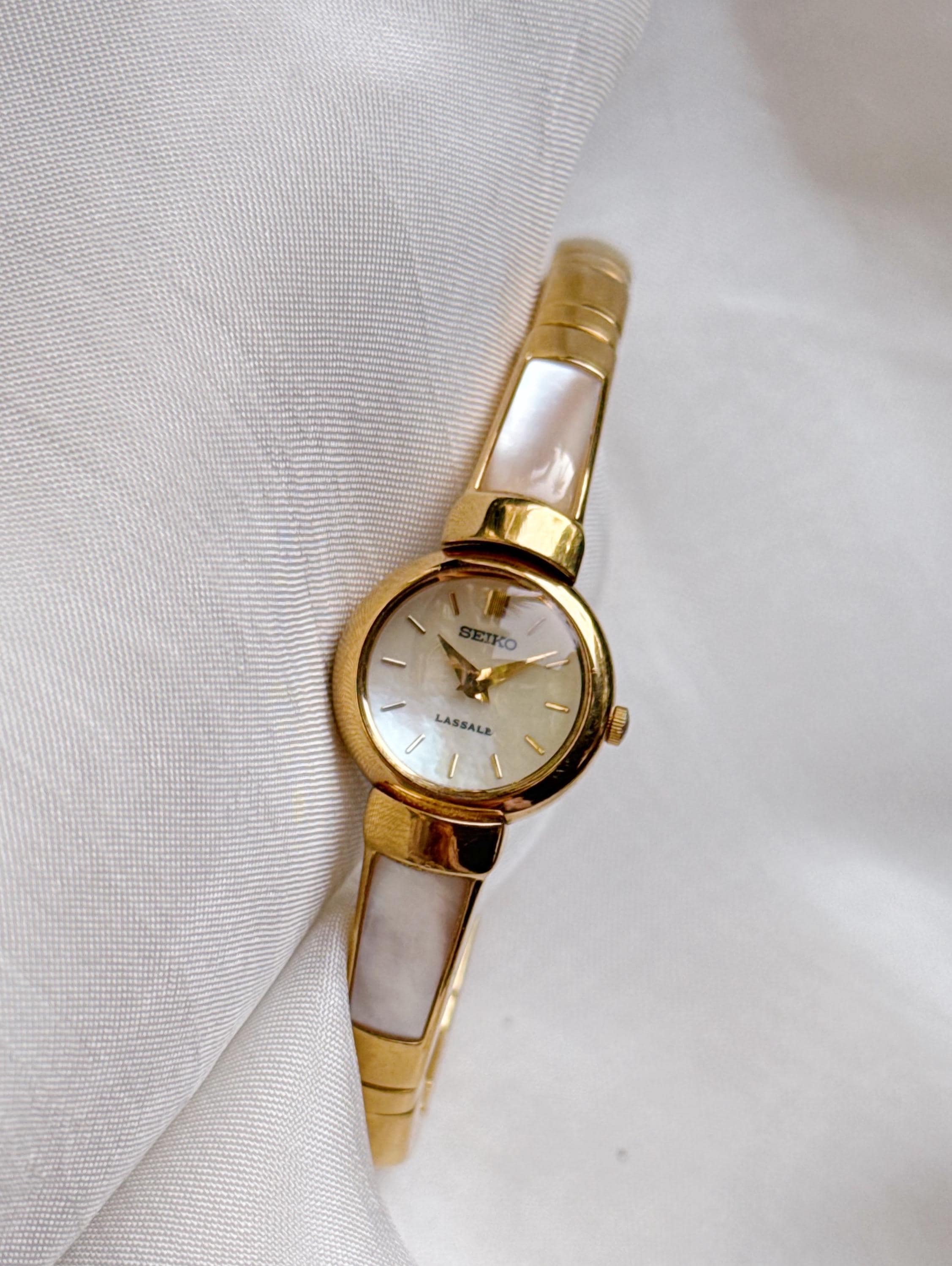 RARE Seiko Lassale 1990s Vintage Women display picture 3