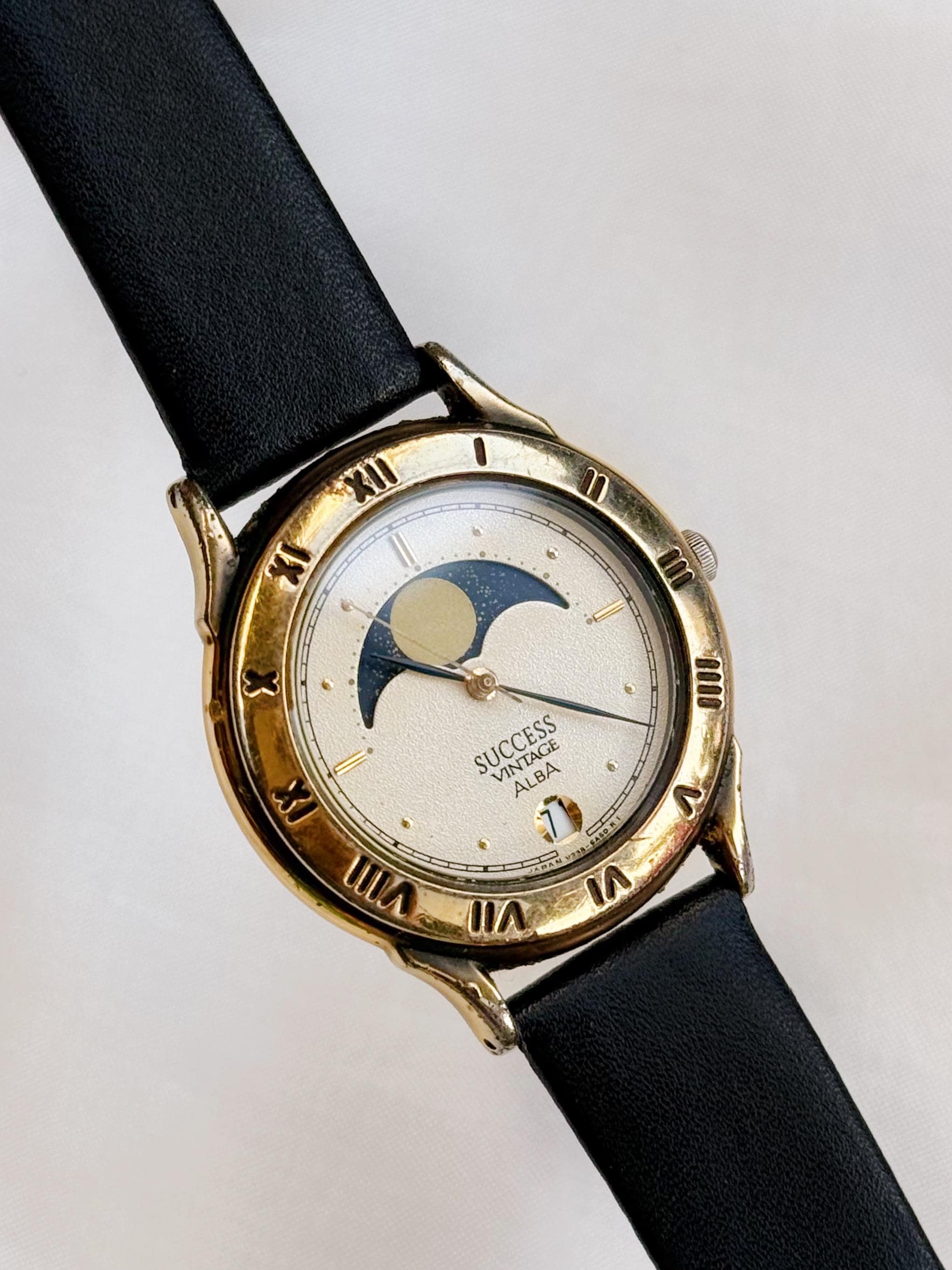 Alba Moon Seiko - Etsy