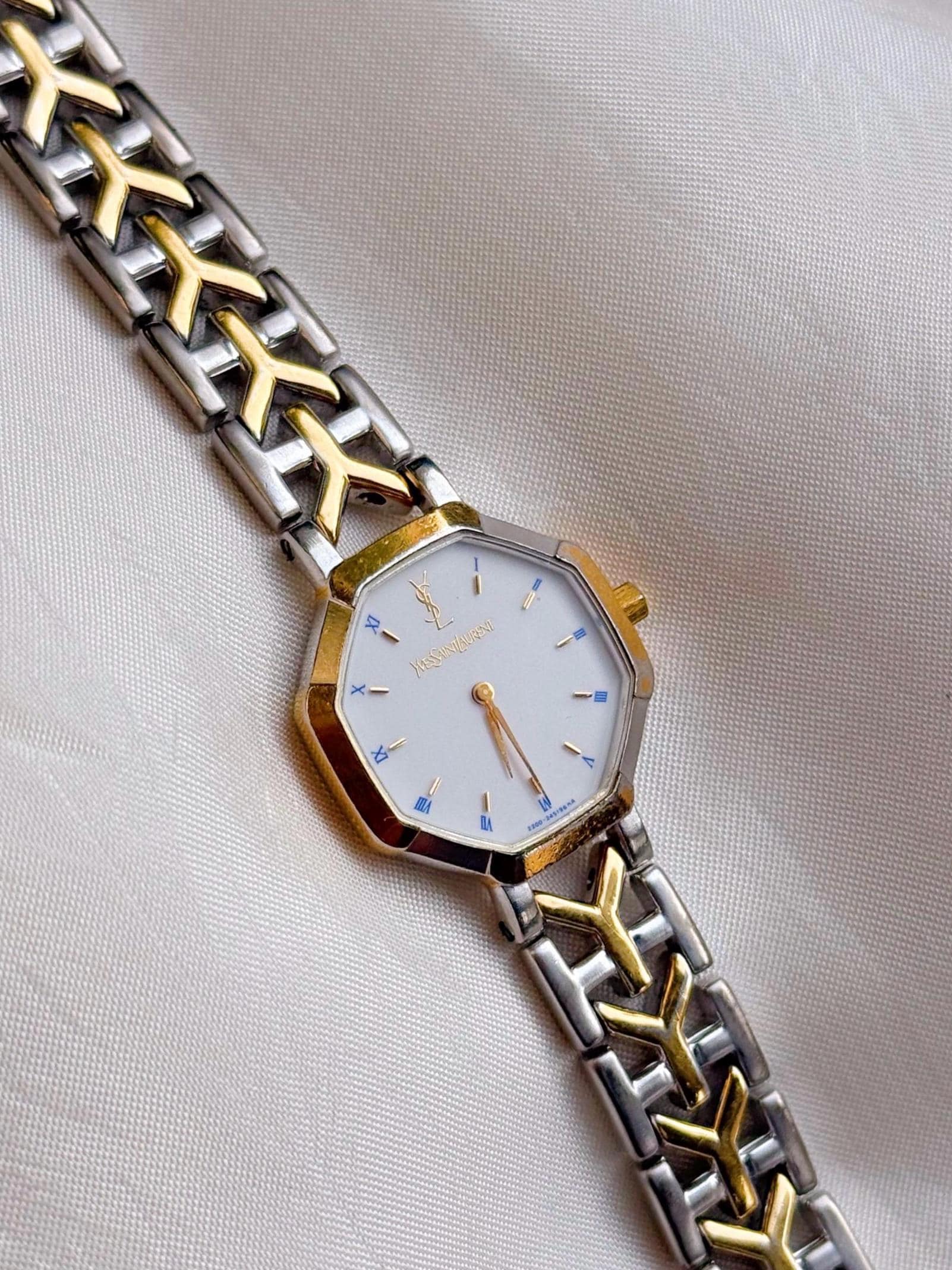 Vintage Ysl Two Tone Watch - Etsy display picture 2