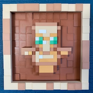 Magnetisch itemlijst, totem of Undying, pixelart, gamercadeau, decoratie, draaibare en verwisselbare items