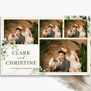 Wedding Photo Booth Template