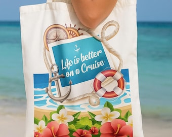 Life is Better on a Cruise Digital Download PNG Vacation Design For Shirts Tote Bag Blanket Towel