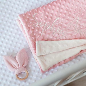 Personalised Blanket for Cradle, Gift for Baby, Baby Shower Gift, Embroidered name Blanket, Custom Baby Name Blanket, Newborn Blanket.
