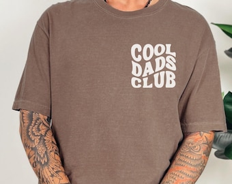 Maglietta Comfort Colors® Cool Dads Club, maglietta divertente per marito, regalo per lui, maglietta per la festa del papà, maglietta per papà, futuro papà, papà cool, regalo per marito
