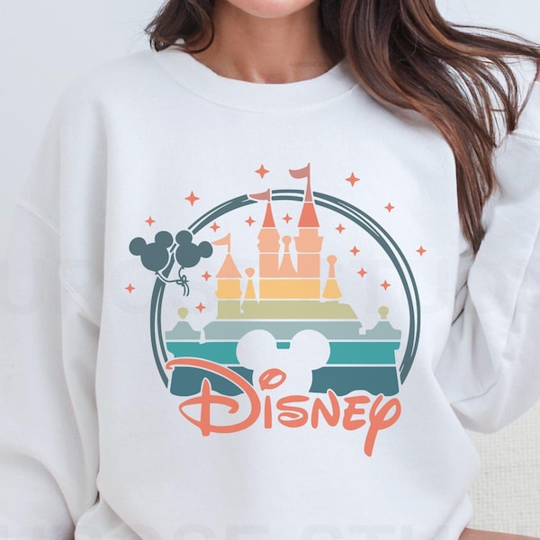 Disney Castle Sweatshirt, Disneyland Trip Family Matching T-shirt, Disneyworld Shirts, Magic Kingdom Shirt, Disney Tees