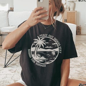 Comfort Colors Funny Last Day Teacher Shirt, Peace Out Sigmas T-shirt, End of School Shirt, Skibidi Summer Shirt, Middle School Teacher Gift