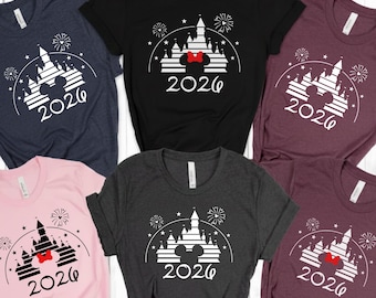 Disney 2026 Shirt, Family Disney Trip Shirts, Disneyworld Outfit, Mickey Minnie Shirt, Disney Vacation Tee, Matching Family Disneyland Shirt