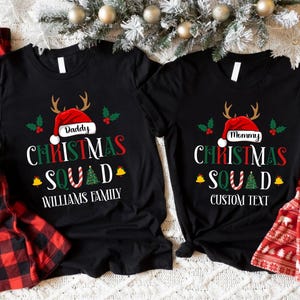 Christmas Squad Shirt, Family Christmas 2025 Shirts, Christmas Group Tshirts, Christmas Family Tee, Christmas Pajamas, Family Matching Shirt