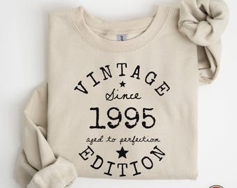 Custom Birth Year Sweatshirt: Personalized Birthday Gift