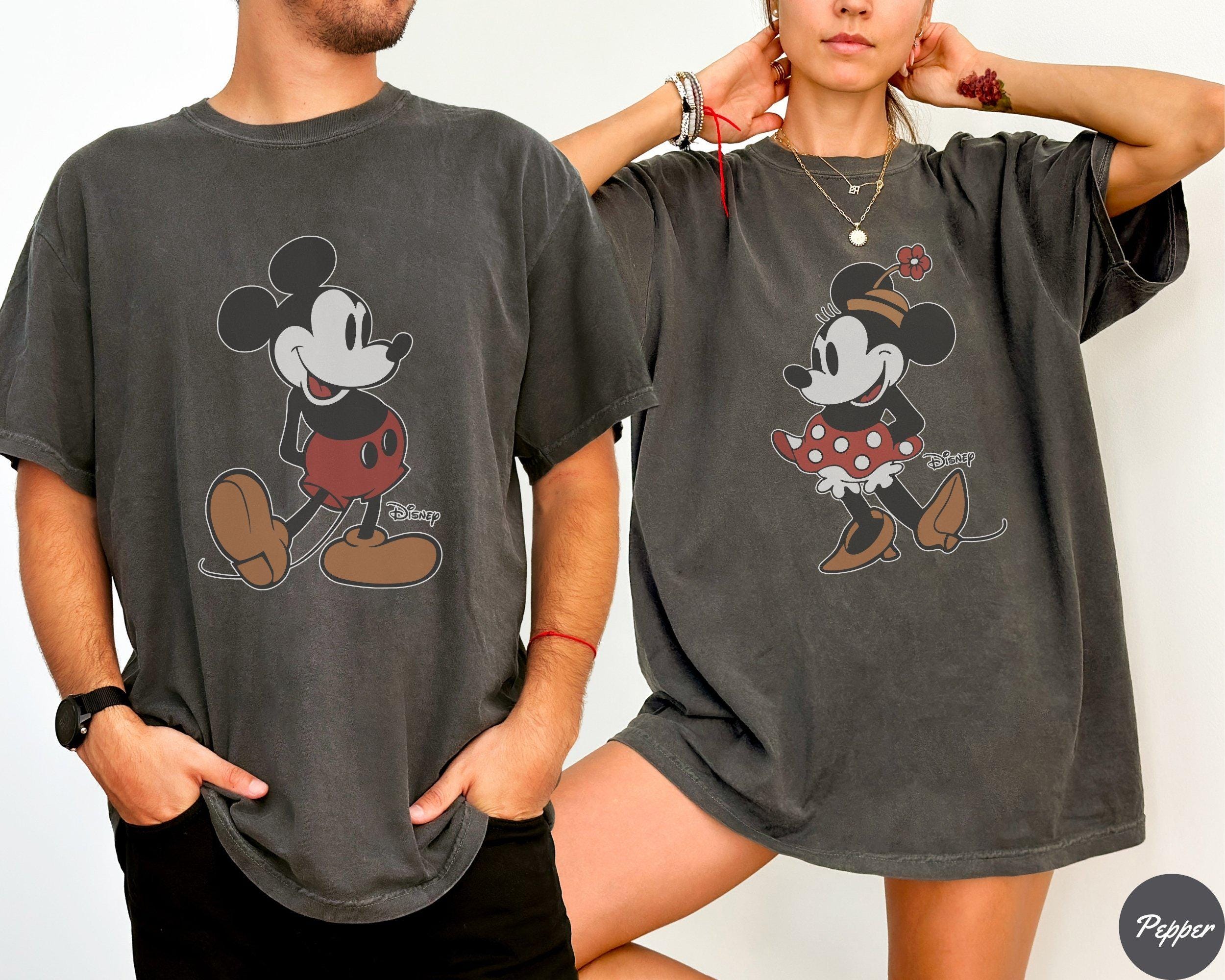 Retro Mickey Mouse Shirt, Comfort Colors® Disney Mickey Minnie